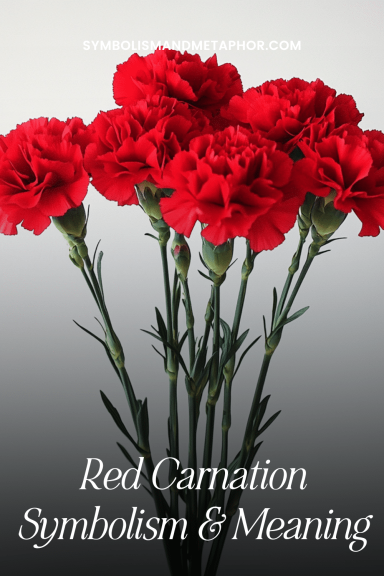 Red Carnation Flower Meaning & Symbolism