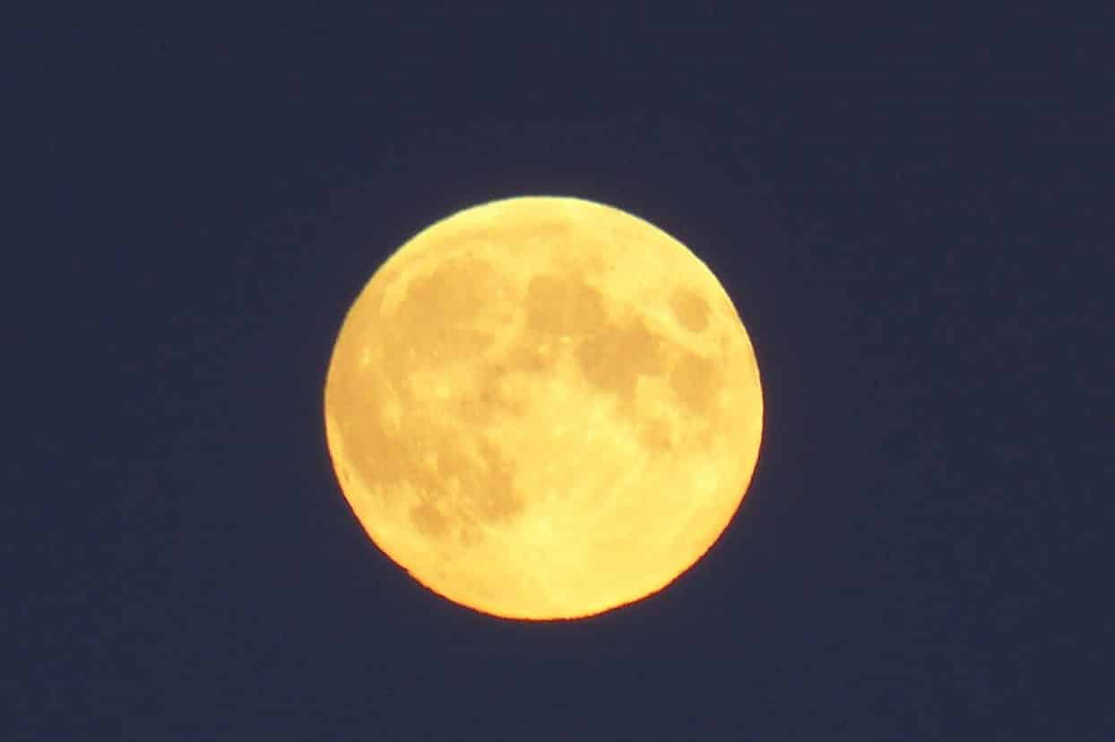 Yellow Moon Meaning and Symbolism (aka Harvest Moon)