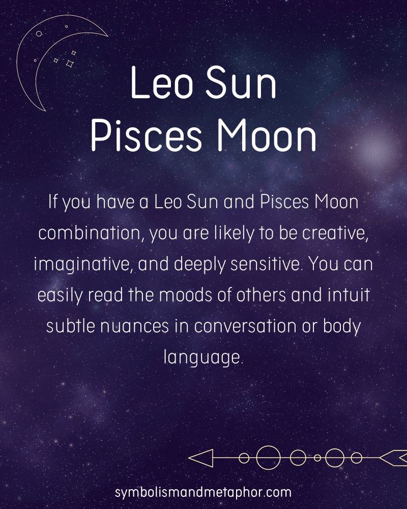 12 Leo Sun Pisces Moon Personality Traits