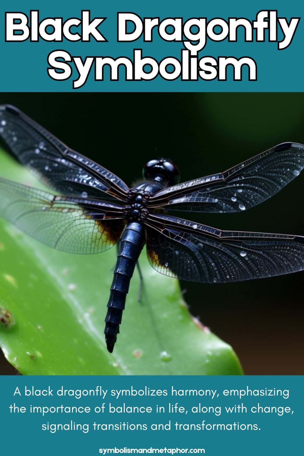 Black Dragonfly Spiritual Meaning and Symbolism (8 Omens)