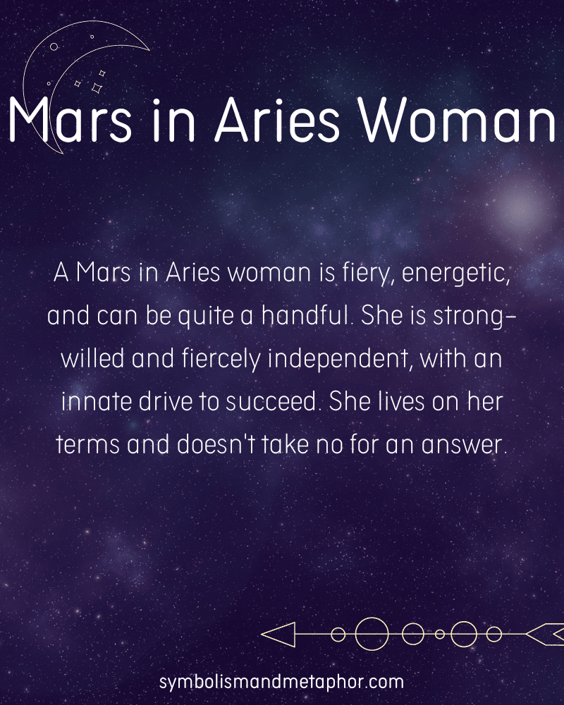 Mars in Aries Woman (Personality, Compatibility, Career)