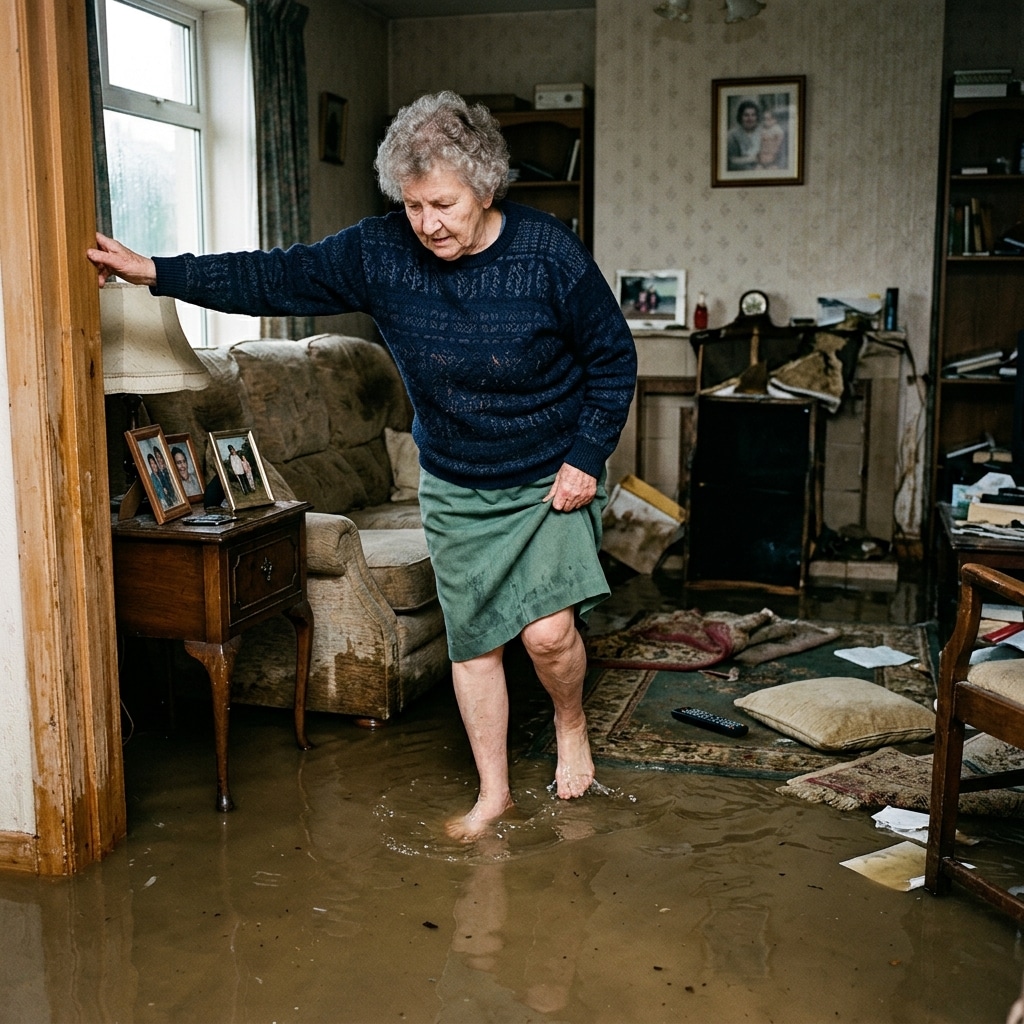 32. Flood risk never really goes away.