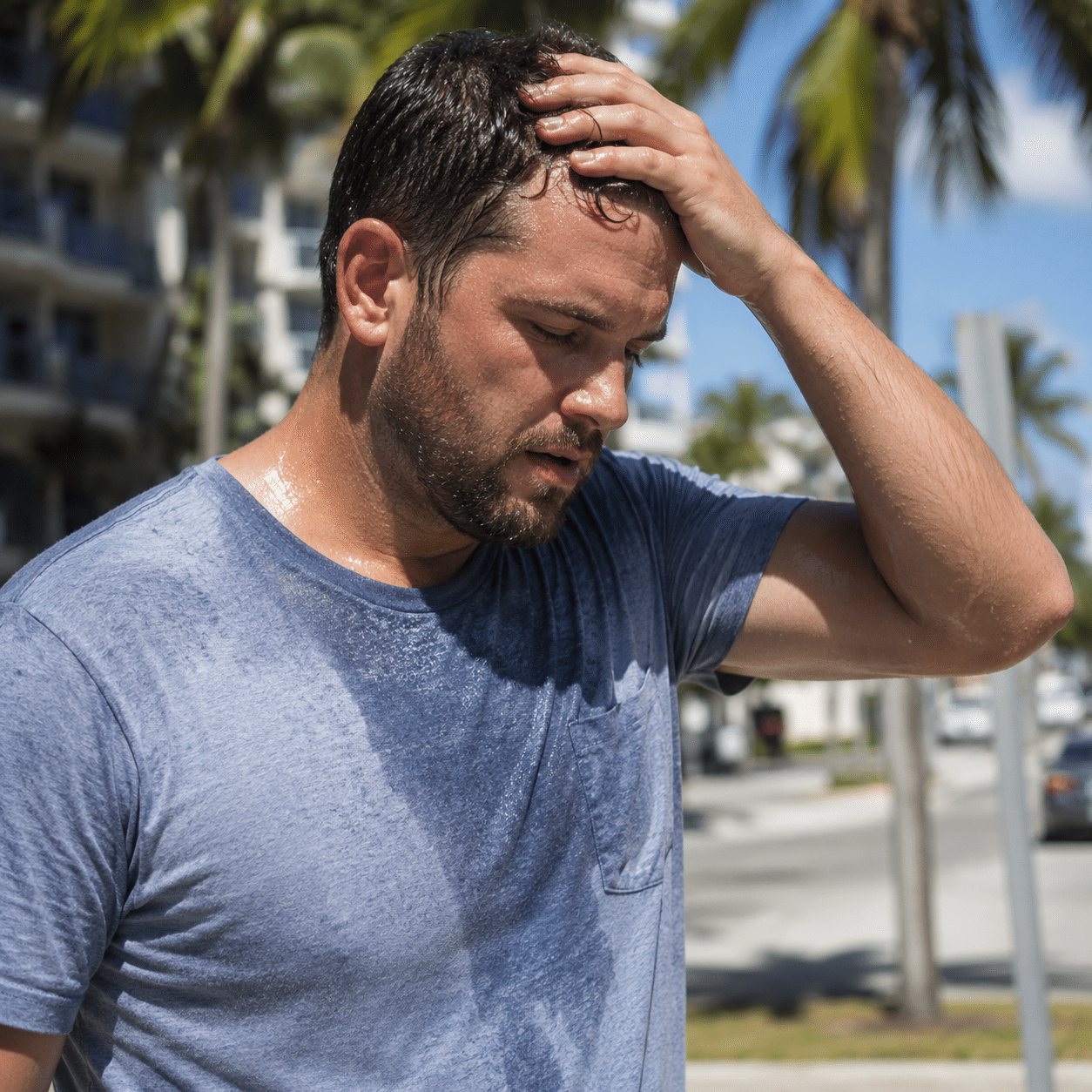 28. The humidity feels endless.