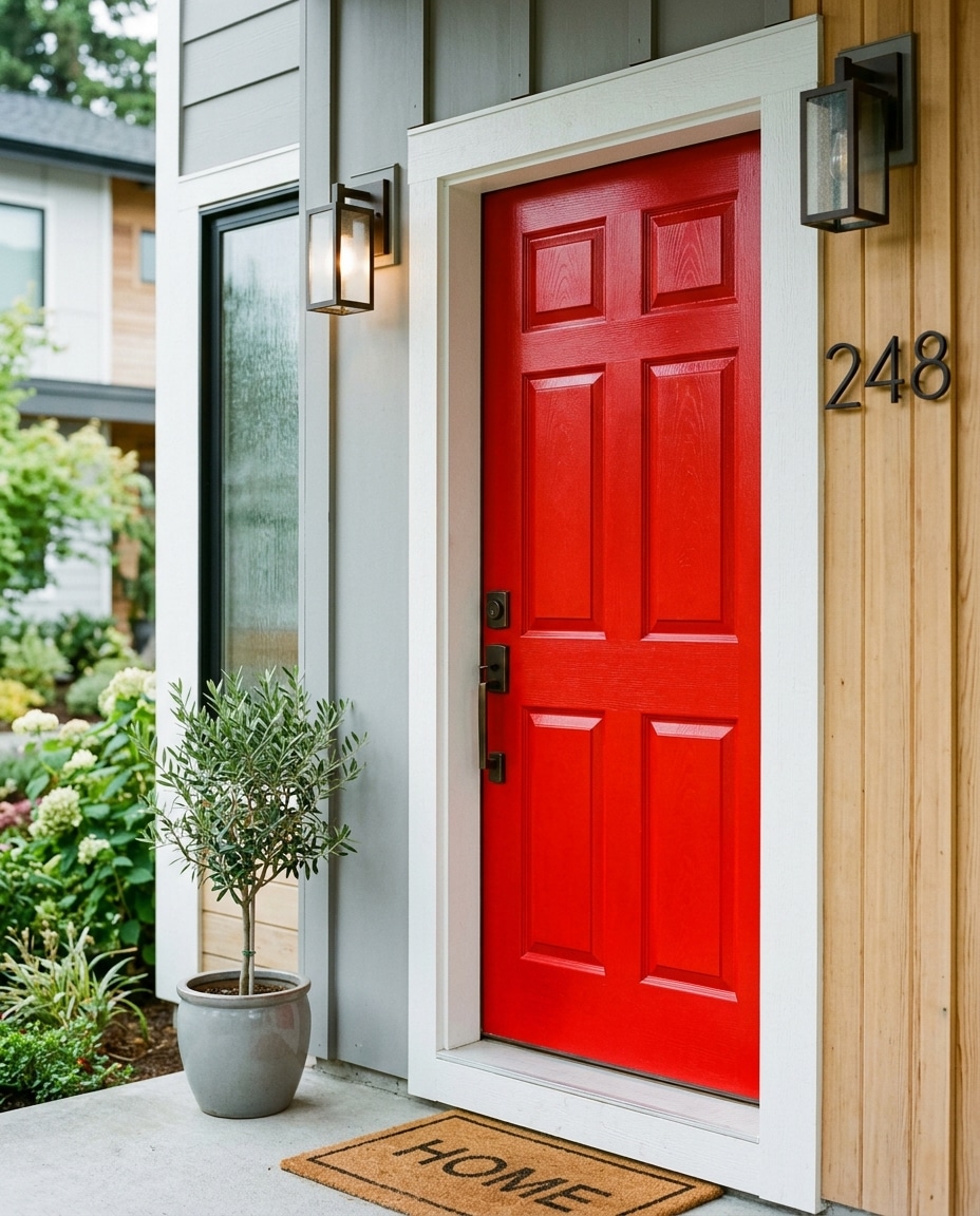 13. Bright Red