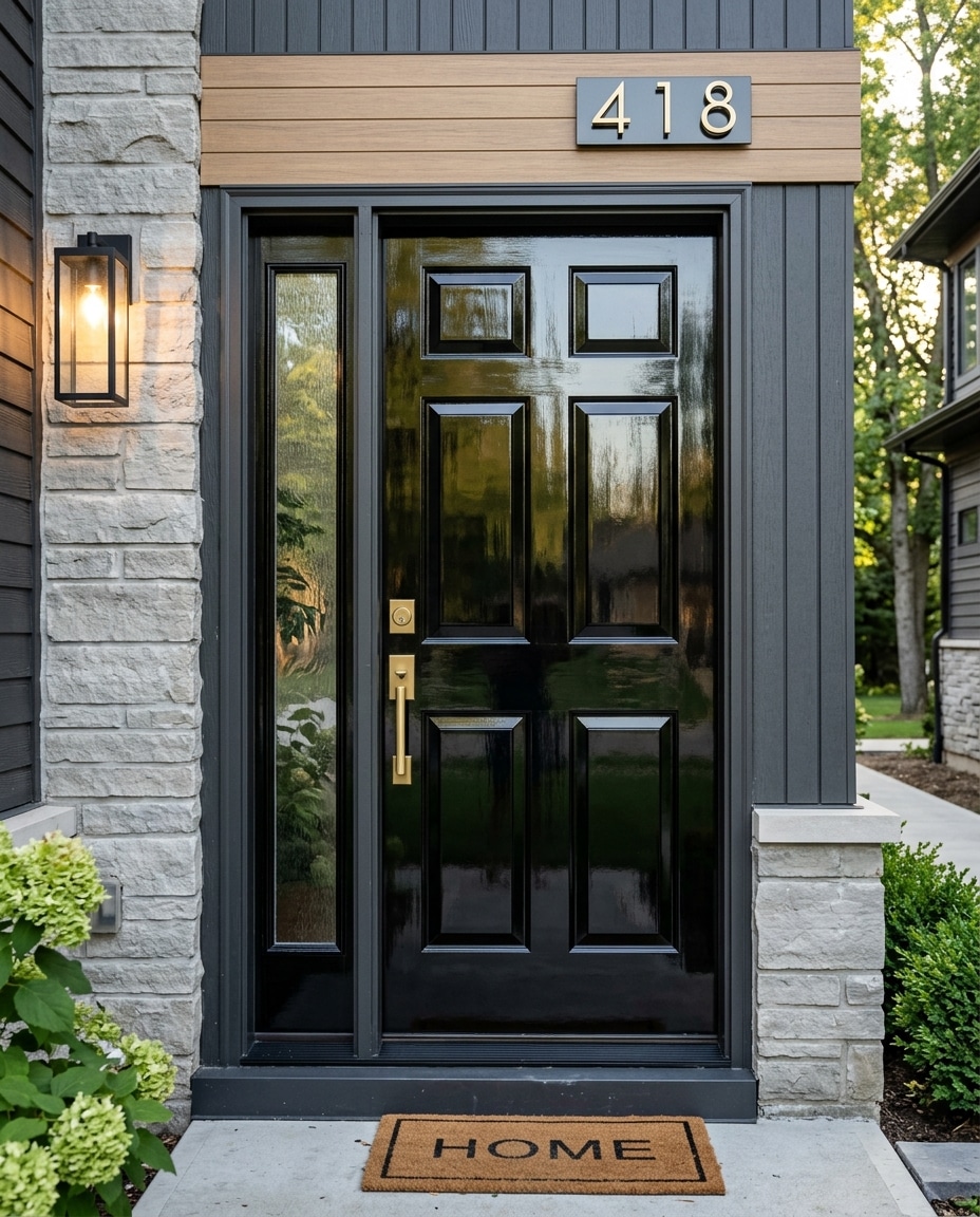 4. Classic Glossy Black