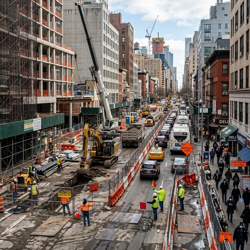 19. Constant construction makes cities feel chaotic