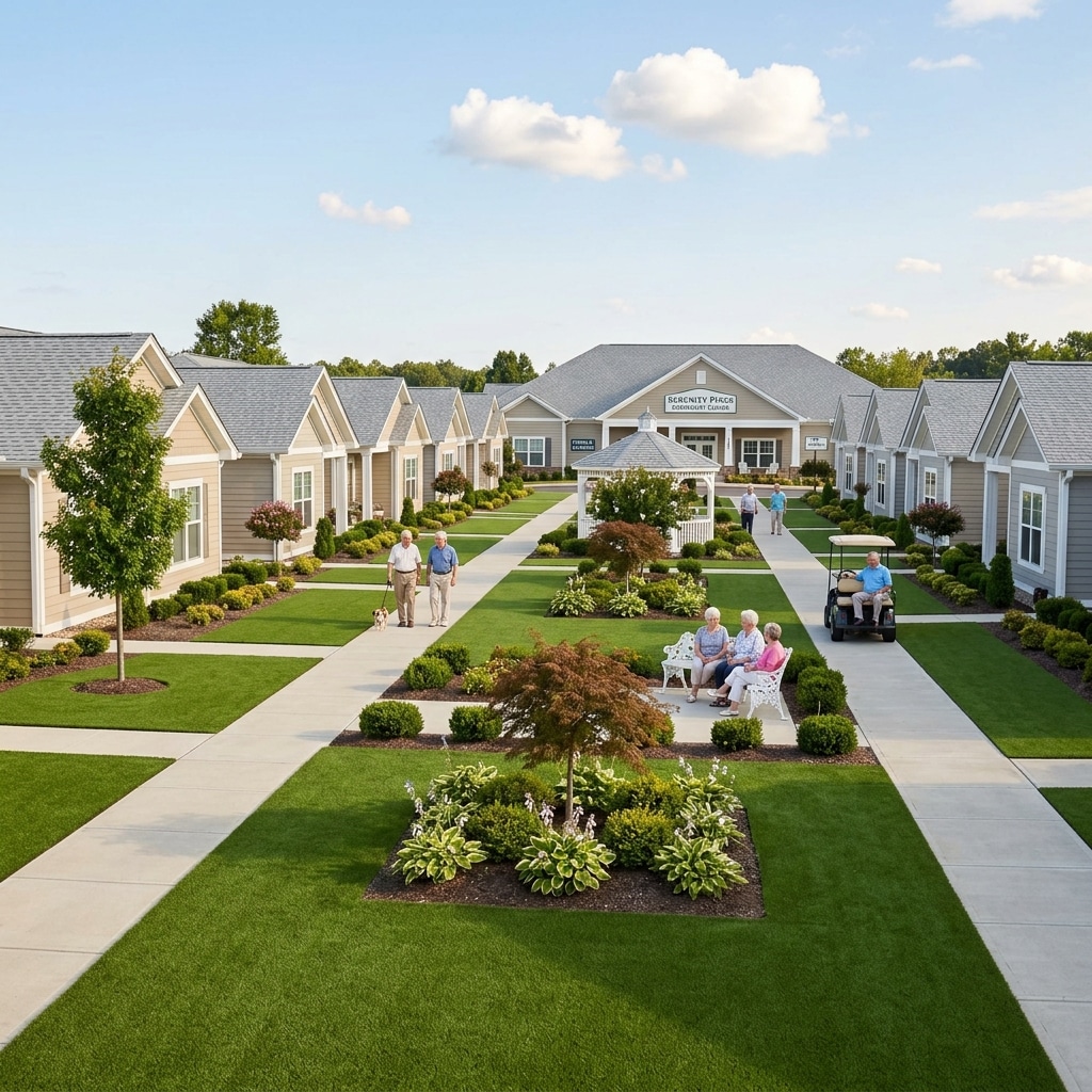 7. Retirement communities can feel strangely artificial