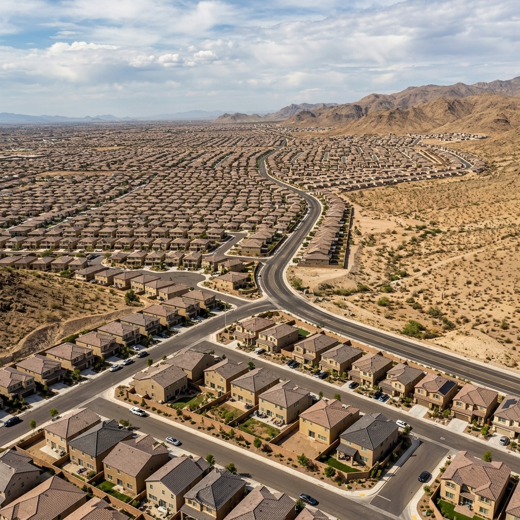 15. Urban Sprawl Is Replacing Desert Views