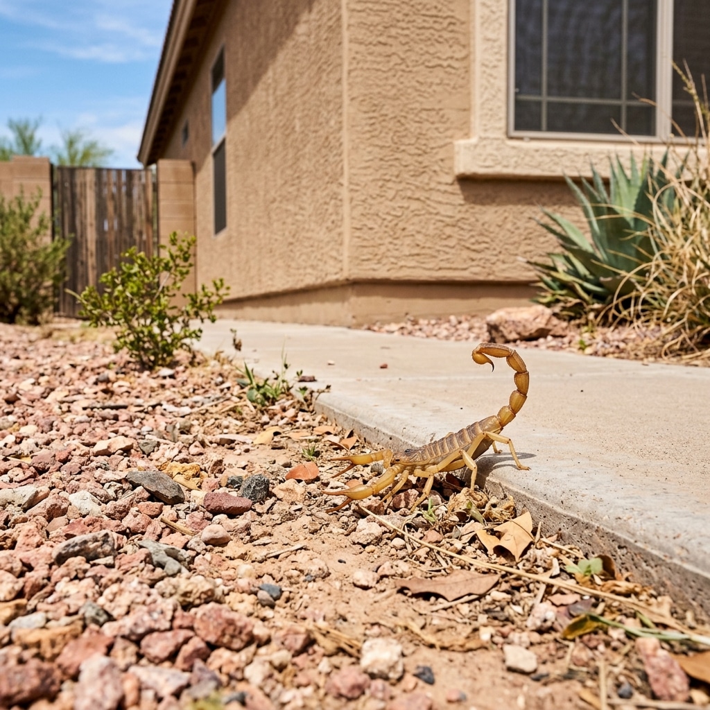 11. Scorpions Can Show Up Around Homes