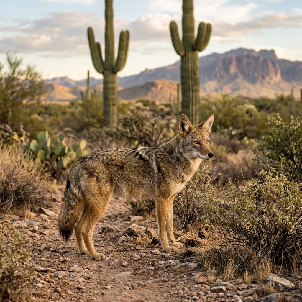 10. Coyotes and Other Desert Animals Can Be an Issue for Small Dogs