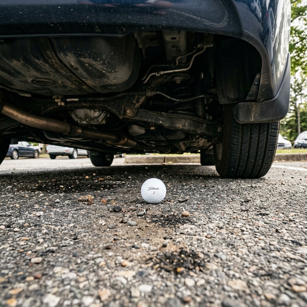 6. You Can Play From Under A Parked Car