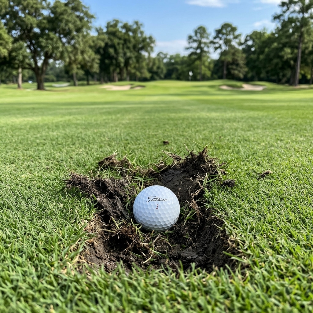 15. You Do NOT Get Free Relief From Fairway Divots
