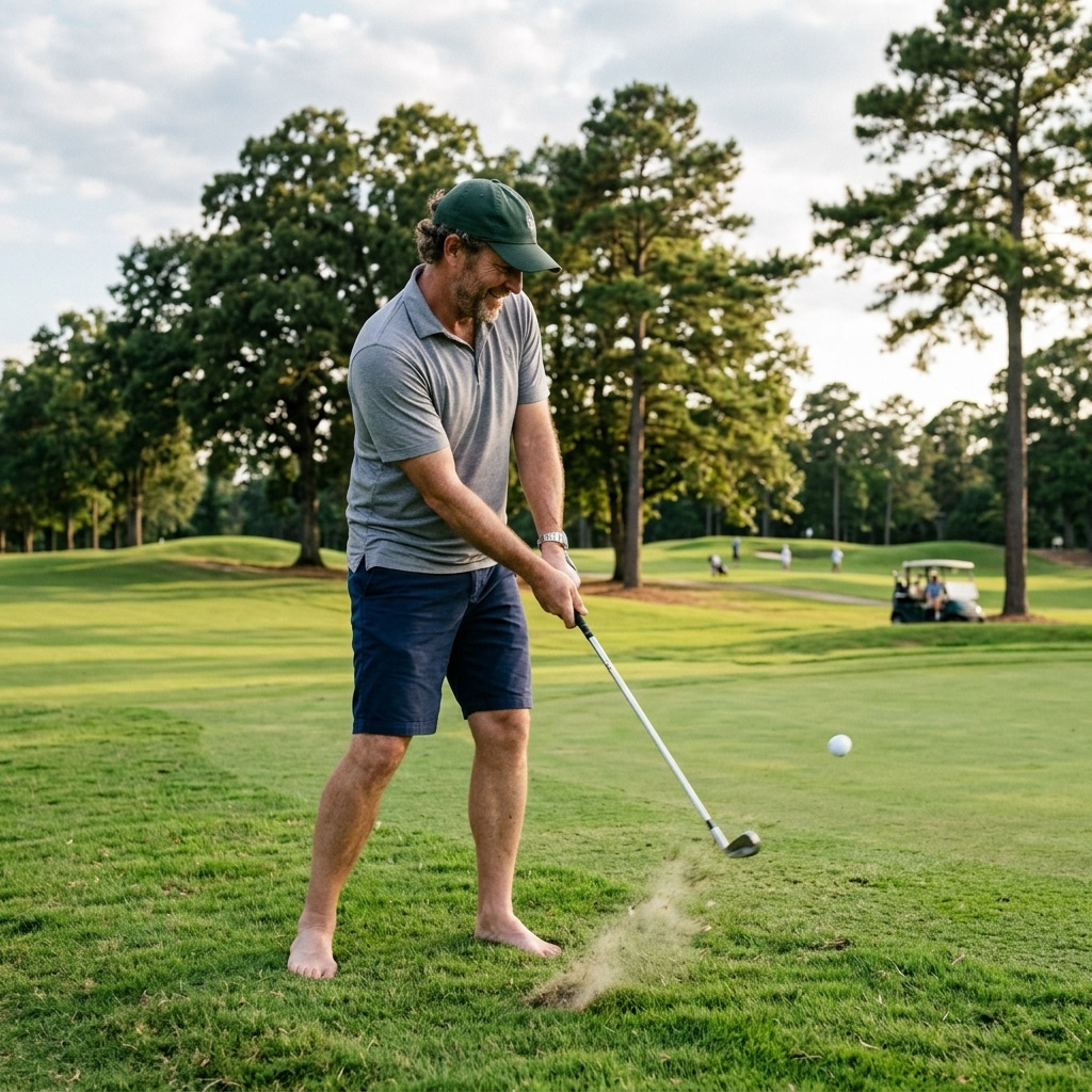 24. You Can Play All 18 Holes Barefoot Under The Rules Of Golf