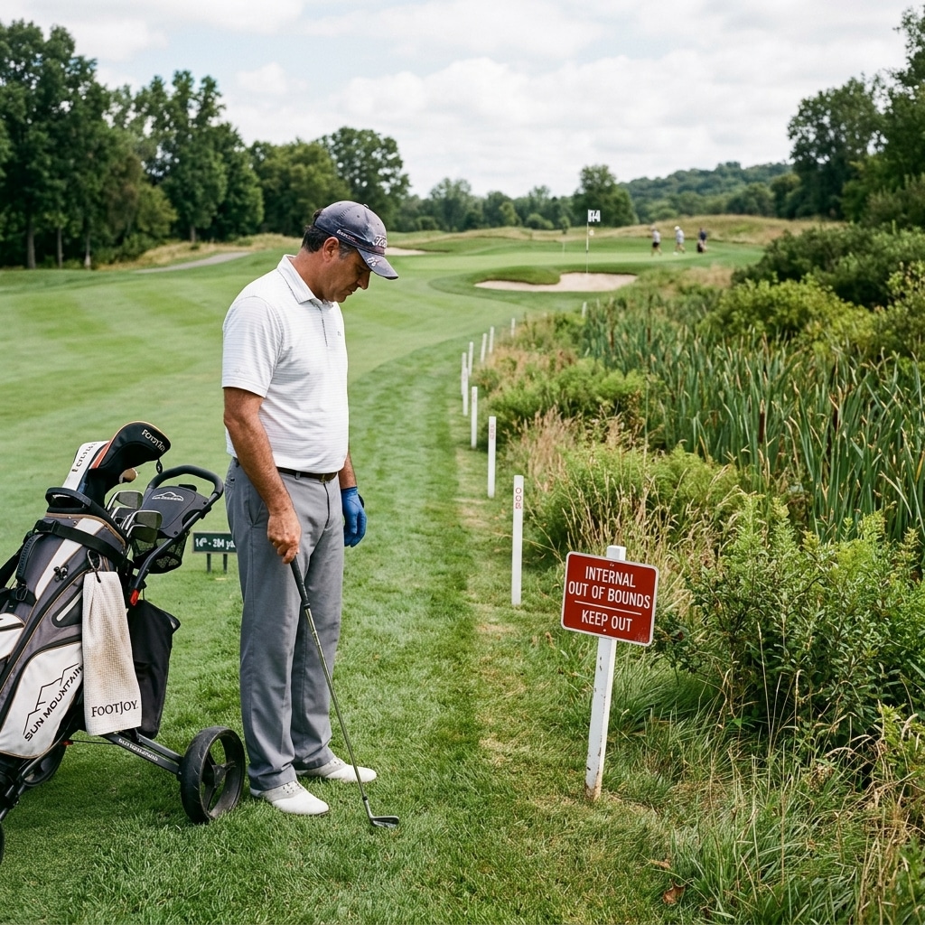 36. Internal Out Of Bounds Can Exist On Some Courses