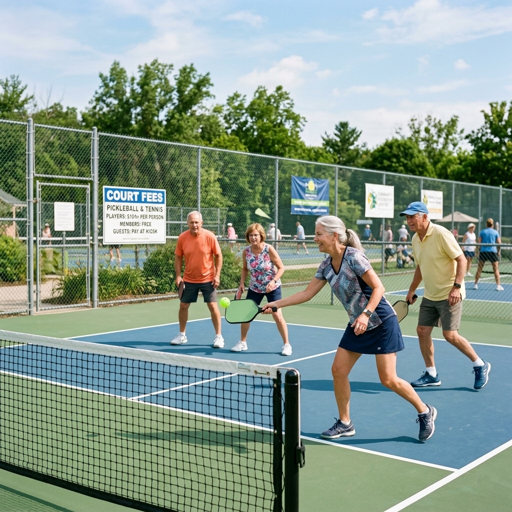 4. Tennis and Pickleball Court Fees