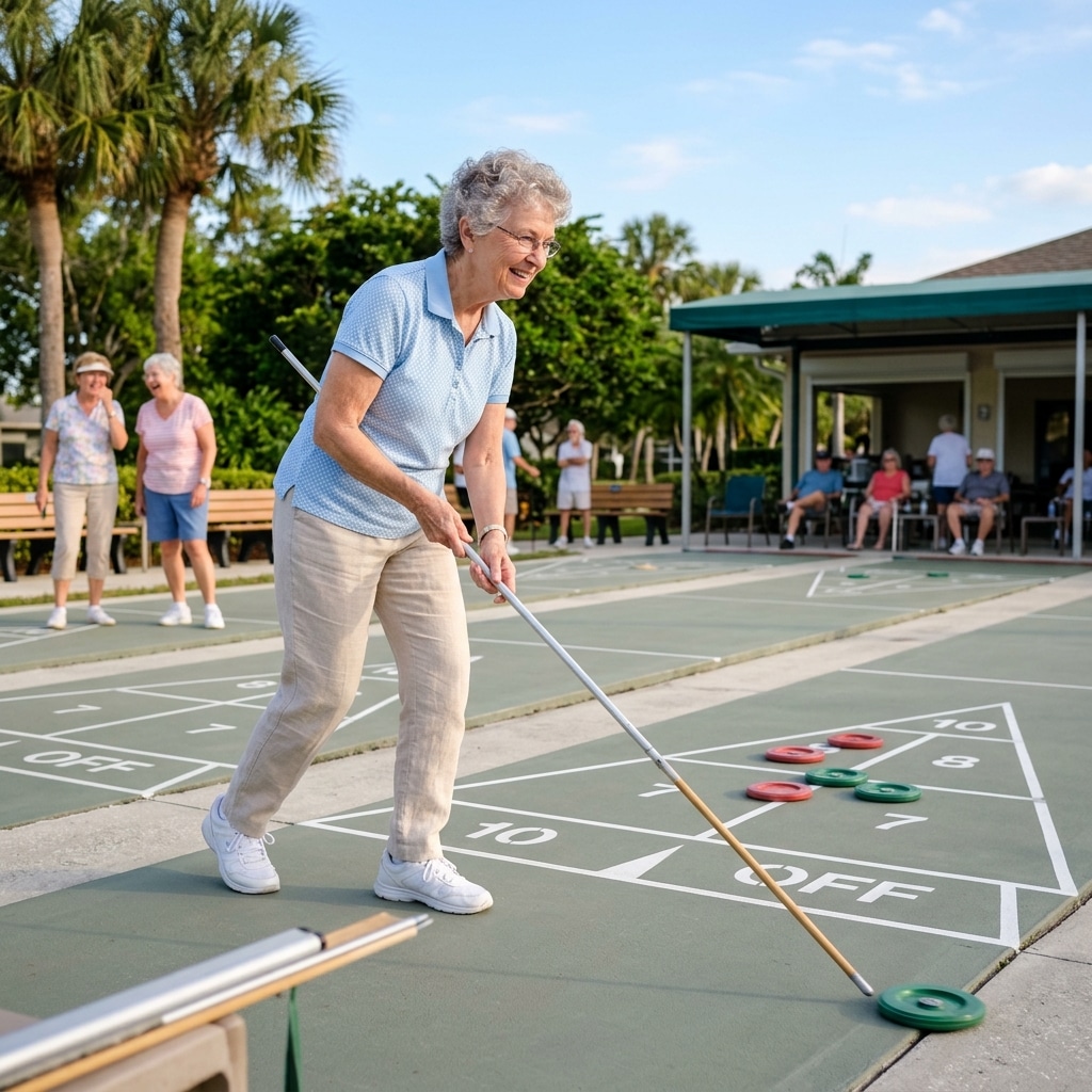 19. Shuffleboard (Court & Table)