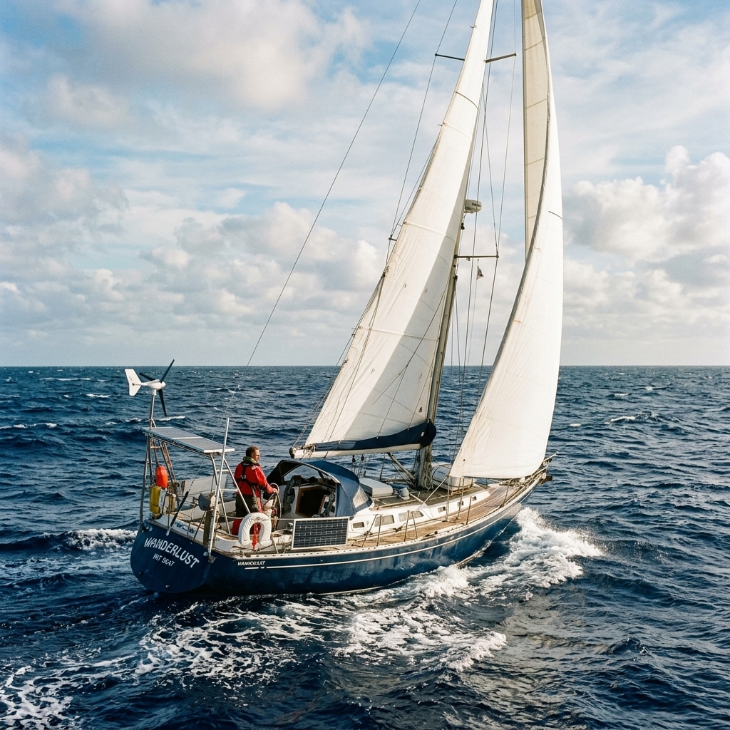 38. Sailing Around the World (or a Big Leg of It)